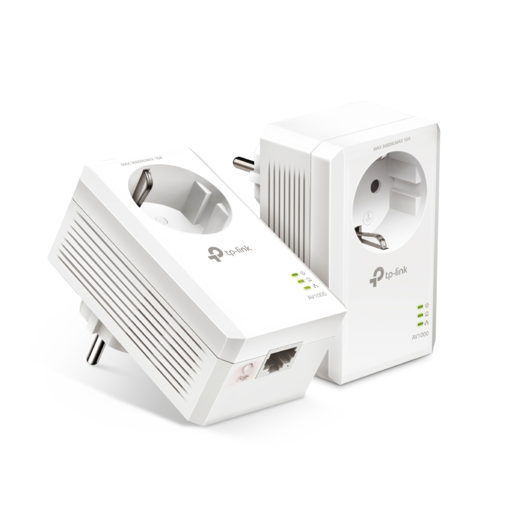 PLC AV1000 TP-LINK TL-PA7017PKIT ENCHUFE (1xGIGABIT)