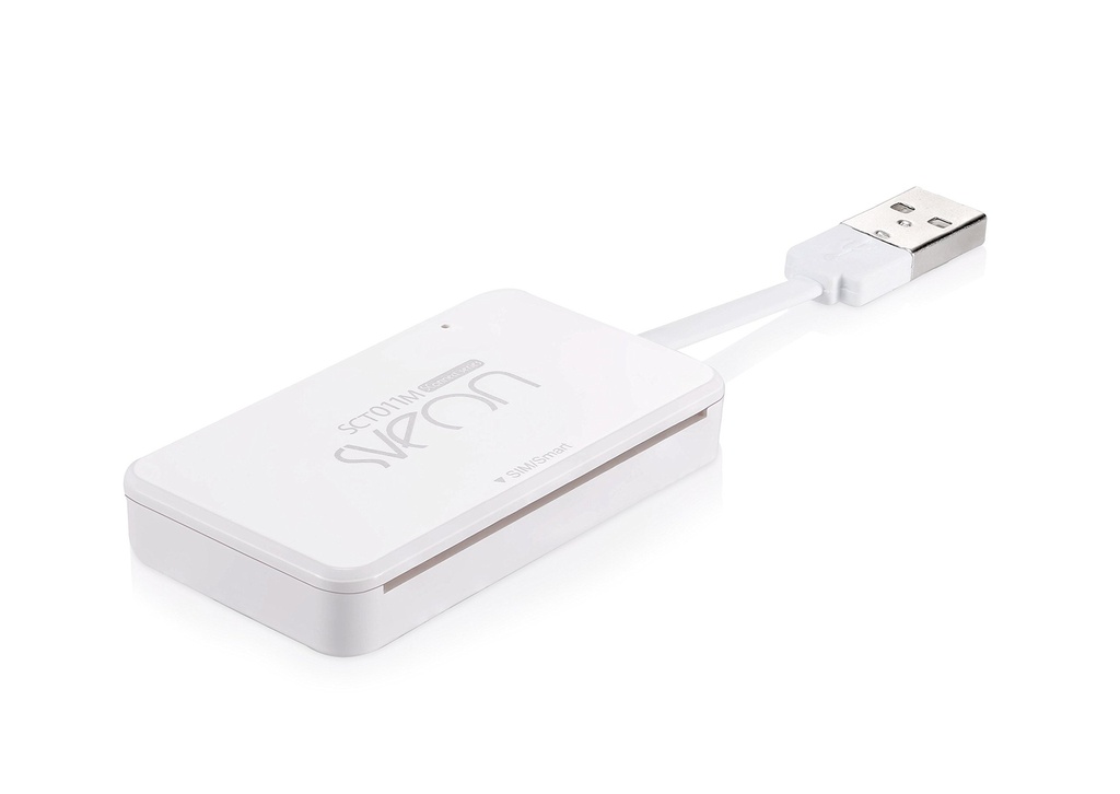 LECTOR DE DNI 4.0 USB SVEON SCT011M (COMPACTO)