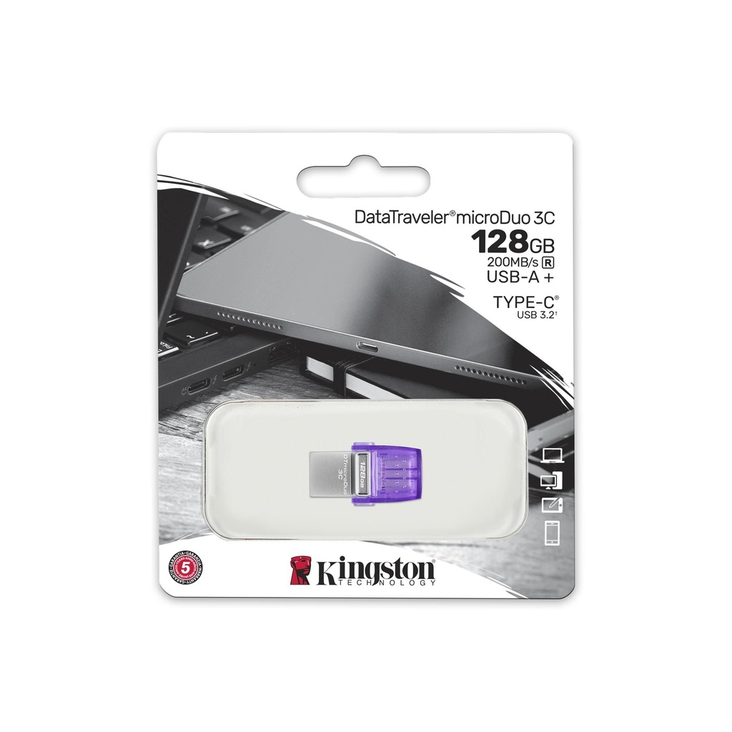 PENDRIVE 128GB USB 3.1 CON OTG USB-C DTDUO3CG3/128GB