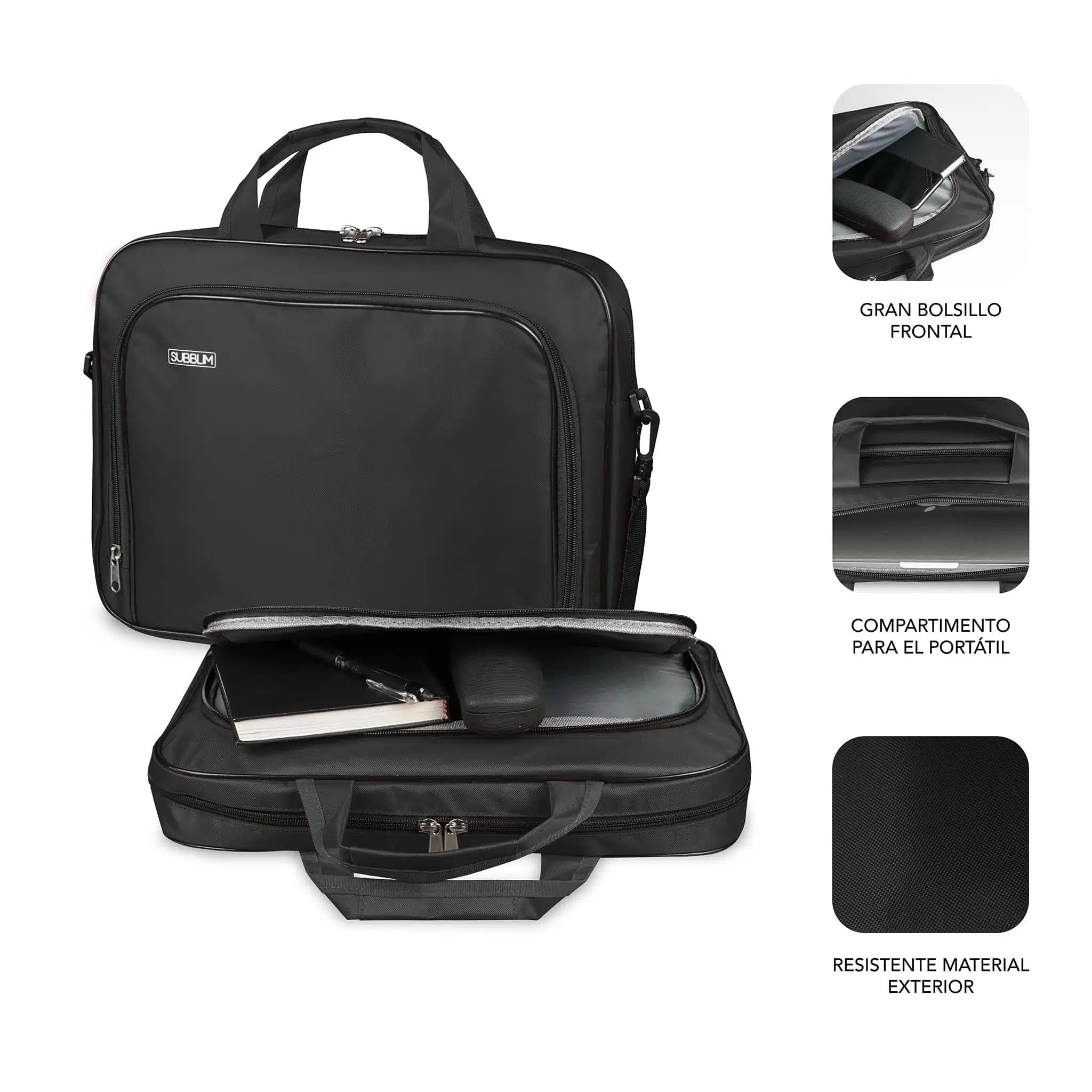 MALETIN PORTATIL 15,4"-16" SUBBLIM OXFORD SUB-LB-1OLB050