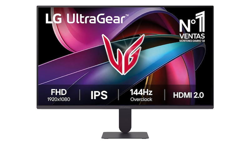 MONITOR GAMING 27" LG 27G411A-B 144HZ 1MS IPS FHD DP HDMI