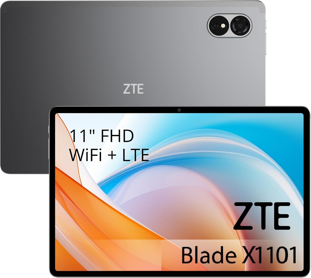 TABLET 10,95" ZTE BLADE X1101 (SIM 4G LTE) 8x2GHZ 4GB 128GB 8MP 7000MAH + FUNDA (CON AC)
