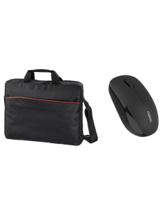 [Z013116] MALETIN PORTATIL 15"-16" NEDIS NBBG15100 + RATON INALAMBRICO 1310