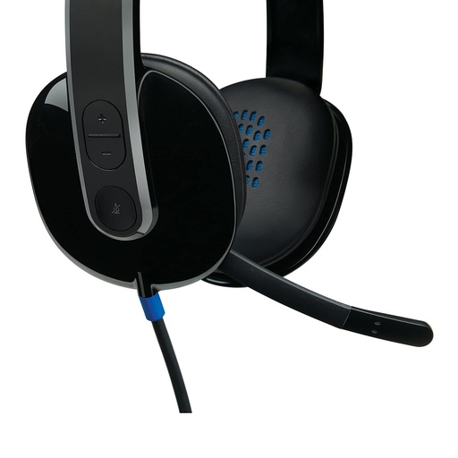 [Z013845] AURICULARES DIADEMA CON MICRO LOGITECH H540 USB