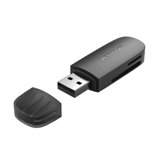 [Z014151] LECTOR EXTERNO TARJETAS MICROSD / SD USB 3.0 + USB-C (TIPO PENDRIVE) VENTION CLLH0