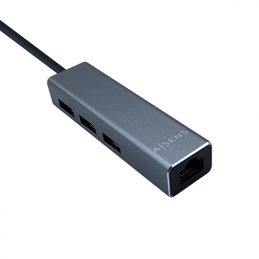 [Z021514] TARJETA RED USB-C A RJ45 GIGABIT + HUB 3xUSB 3.0 AISENS A109-0396