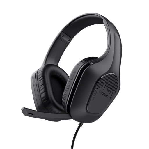[Z021530] AURICULARES GAMING DIADEMA MICRO TRUST GXT 415 ZIROX CTRL VOL.+MUTE (CABLE 2M) (JACK 3.5)