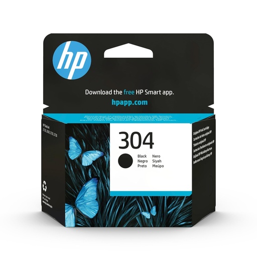[Z009700] C O HP 304 NEGRO N9K06AE