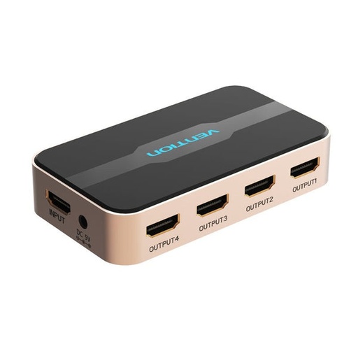 [Z021691] SPLITTER HDMI 1 ENTRADA A 4 SALIDAS 4K 30HZ VENTION ACCG0