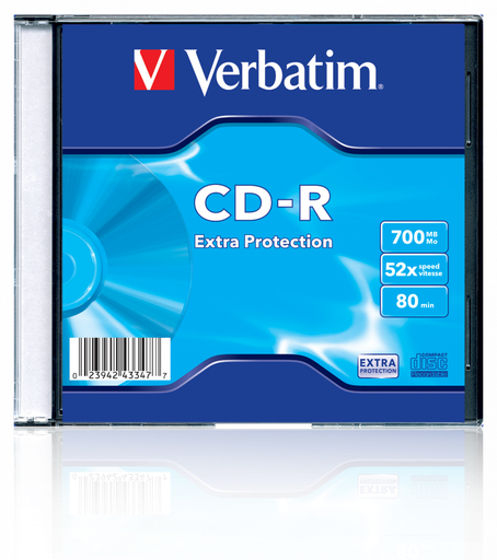 [Z009150] CDR VERBATIM 52X 700MB 80MIN CAJA SLIM 43415