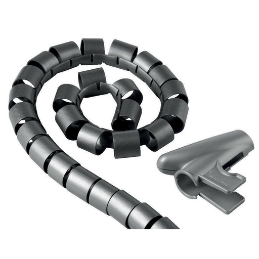 [Z011804] CUBRECABLES ORGANIZADOR ESPIRAL ELECTRALINE 25MMx1,8M